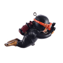 Load image into Gallery viewer, Resin Frogman Aquarium Ornament
