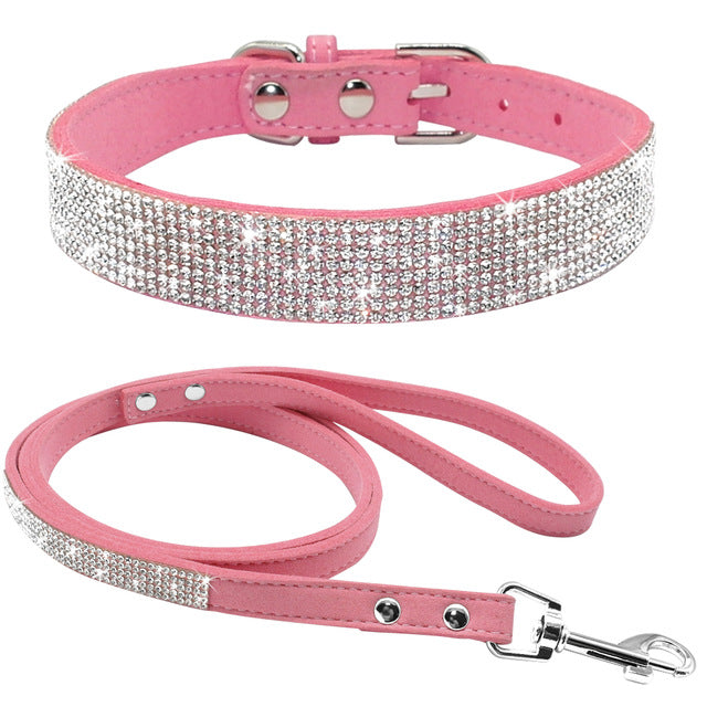 Rhinestone Pet Collar