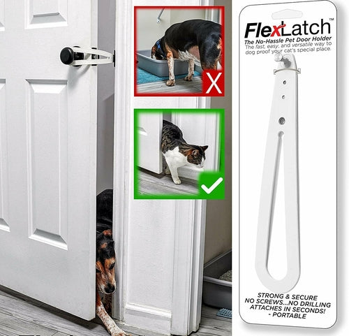 Pet Door Holder Device