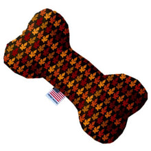 Load image into Gallery viewer, Autumn Leaves 6 Inch Dog Bone Toy
