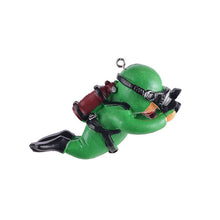 Load image into Gallery viewer, Resin Frogman Aquarium Ornament
