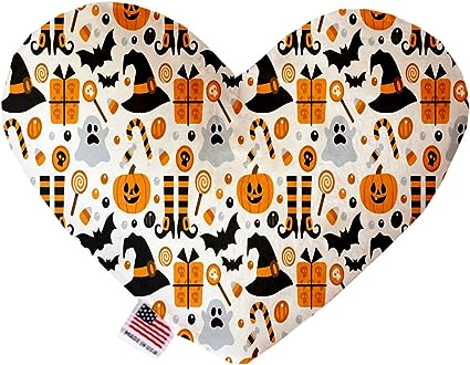 Heart Halloween Dog Toy