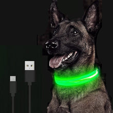 Load image into Gallery viewer, Adjustable LED Pet Collar
