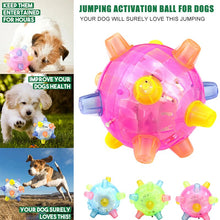 Load image into Gallery viewer, Jumping LED Interactive Pet Ball
