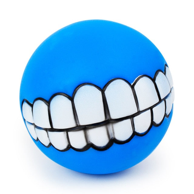 Smiley Dog Squeaky Toy