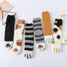 Load image into Gallery viewer, Cat Paw Print Socks
