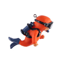 Load image into Gallery viewer, Resin Frogman Aquarium Ornament
