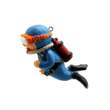 Load image into Gallery viewer, Resin Frogman Aquarium Ornament
