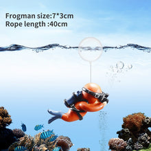 Load image into Gallery viewer, Resin Frogman Aquarium Ornament
